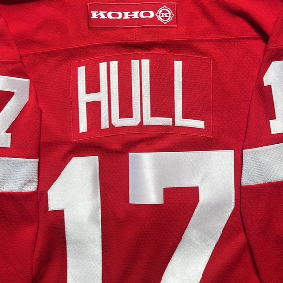 Brett Hull Detroit Red Wings Koho Jersey - Picture 3 of 6